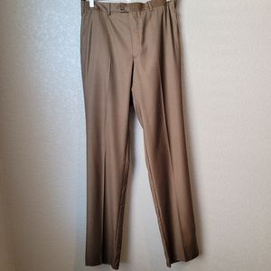 NWOT Santorelli Men's Lux Serge Dress Pants 1900F